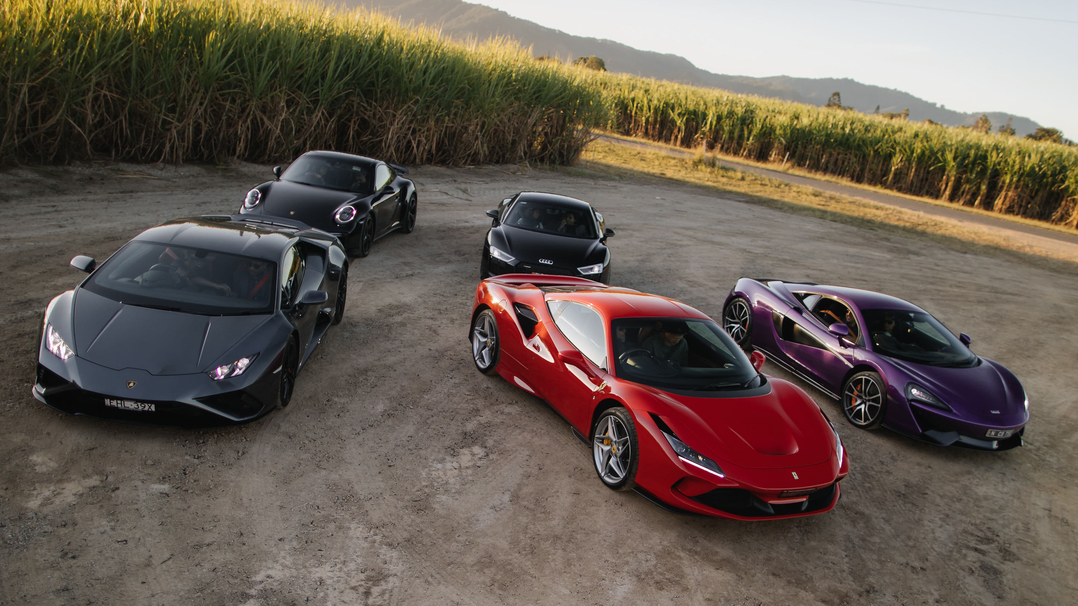 Luxury giveaway cars